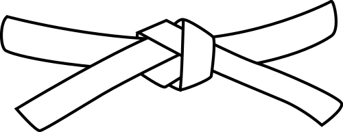 Fayl:Judo white belt.svg