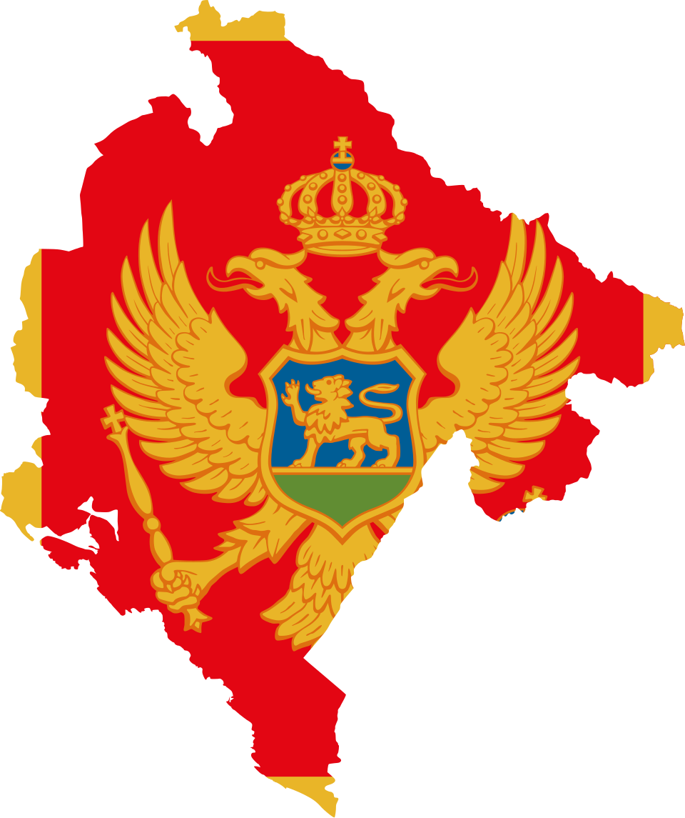 Fayl:Flag map of Montenegro.svg