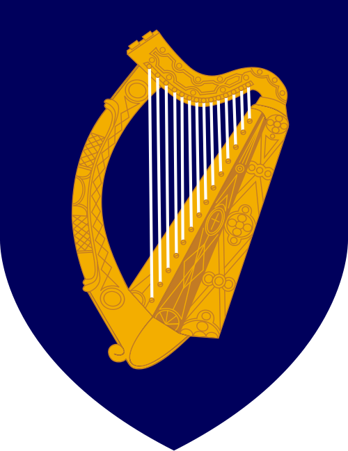 Fayl:Coat of arms of Ireland.svg