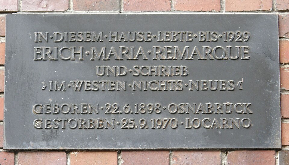 Fayl:Erich Maria Remarque Gedenktafel.jpg
