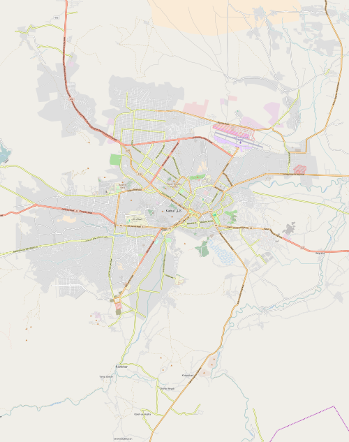 Fayl:Location map Afghanistan Kabul.svg