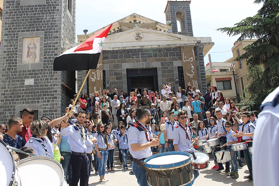 Fayl:Orthodox Easter in As-Suwayda.jpg