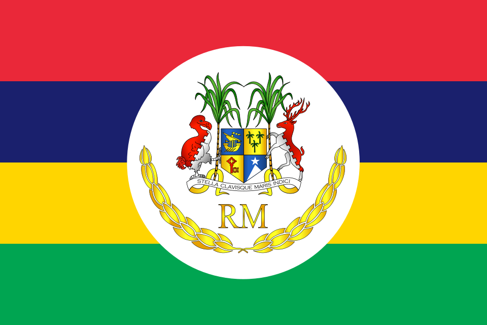 Fayl:Presidential Standard of Mauritius.svg