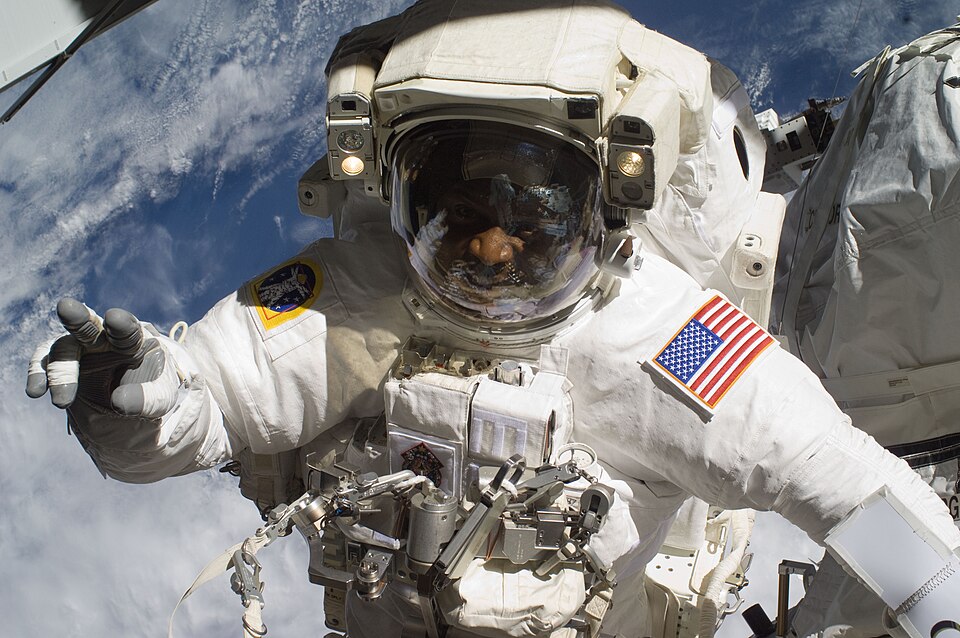 Fayl:STS-129 EVA3 Robert Satcher 2.jpg