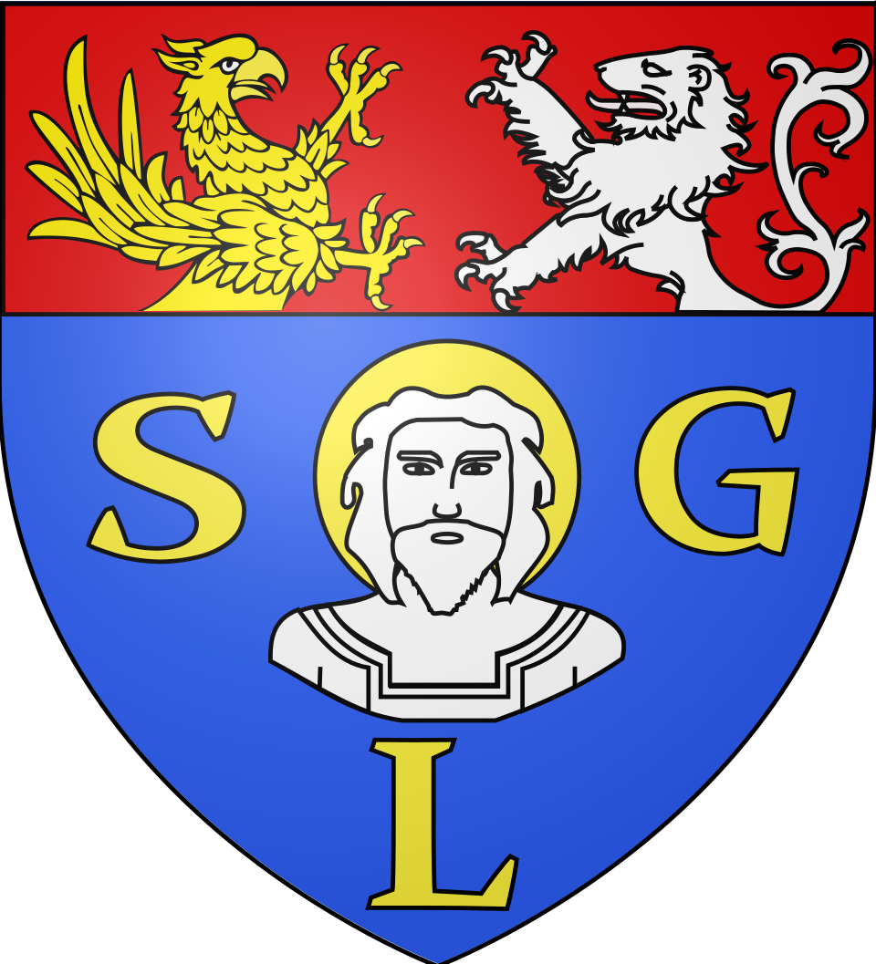Fayl:Blason ville fr Saint-Genis-Laval (69).svg