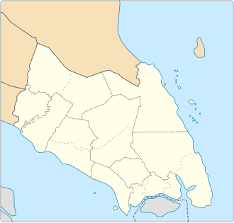 Jementah is located in Johor