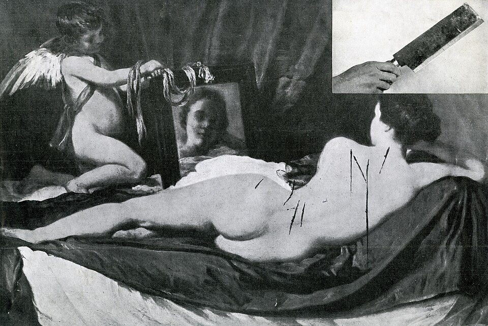 Fayl:Vandalized Rokeby Venus 1914.jpg