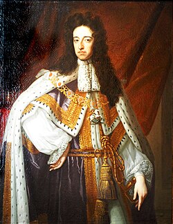 Vilgelm III Oranskiy. Ok. 1690 g. Xolst, maslo. Muzey Rezidensii. Tselle, Nijnyaya Saksoniya